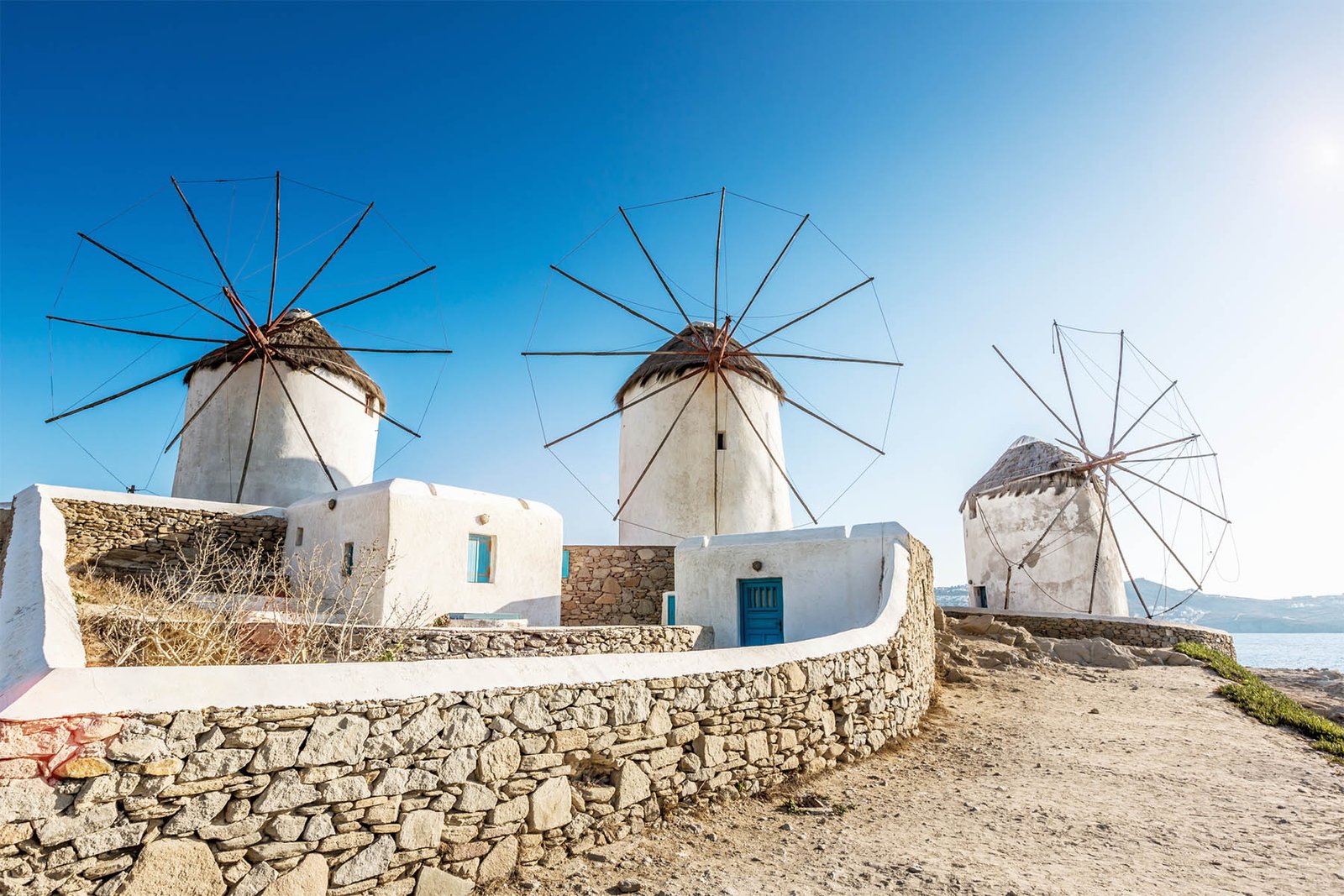 Famous Windmills of Mykonos