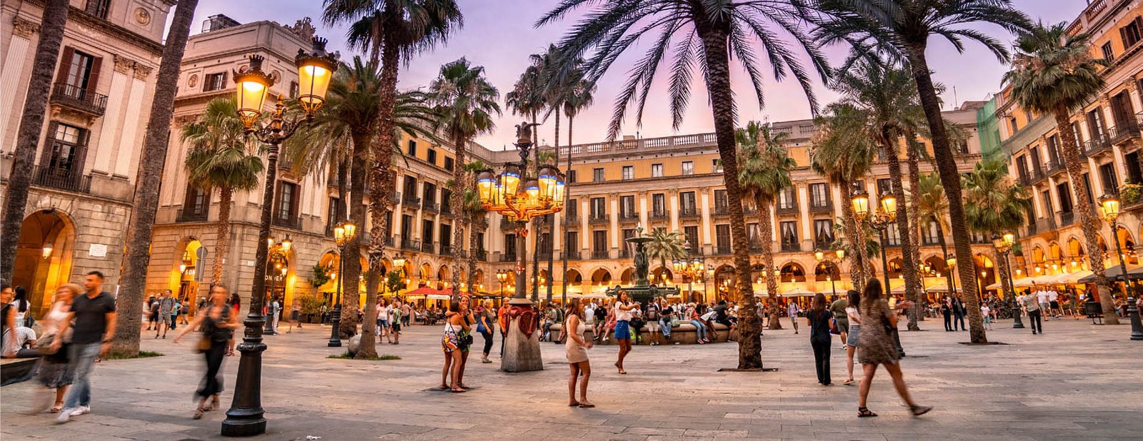 Public Square in Barcelona