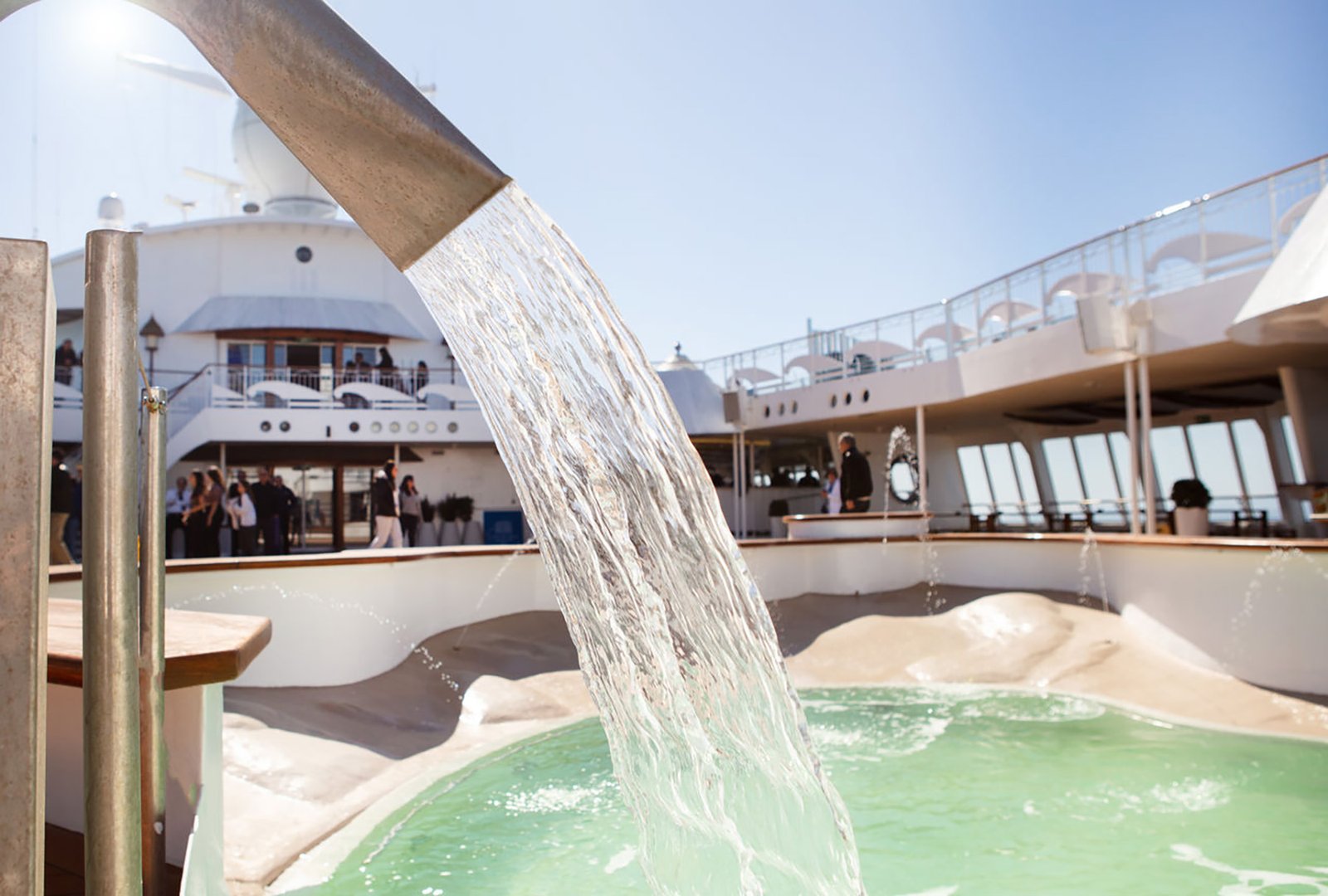 Onboard Pool Deck