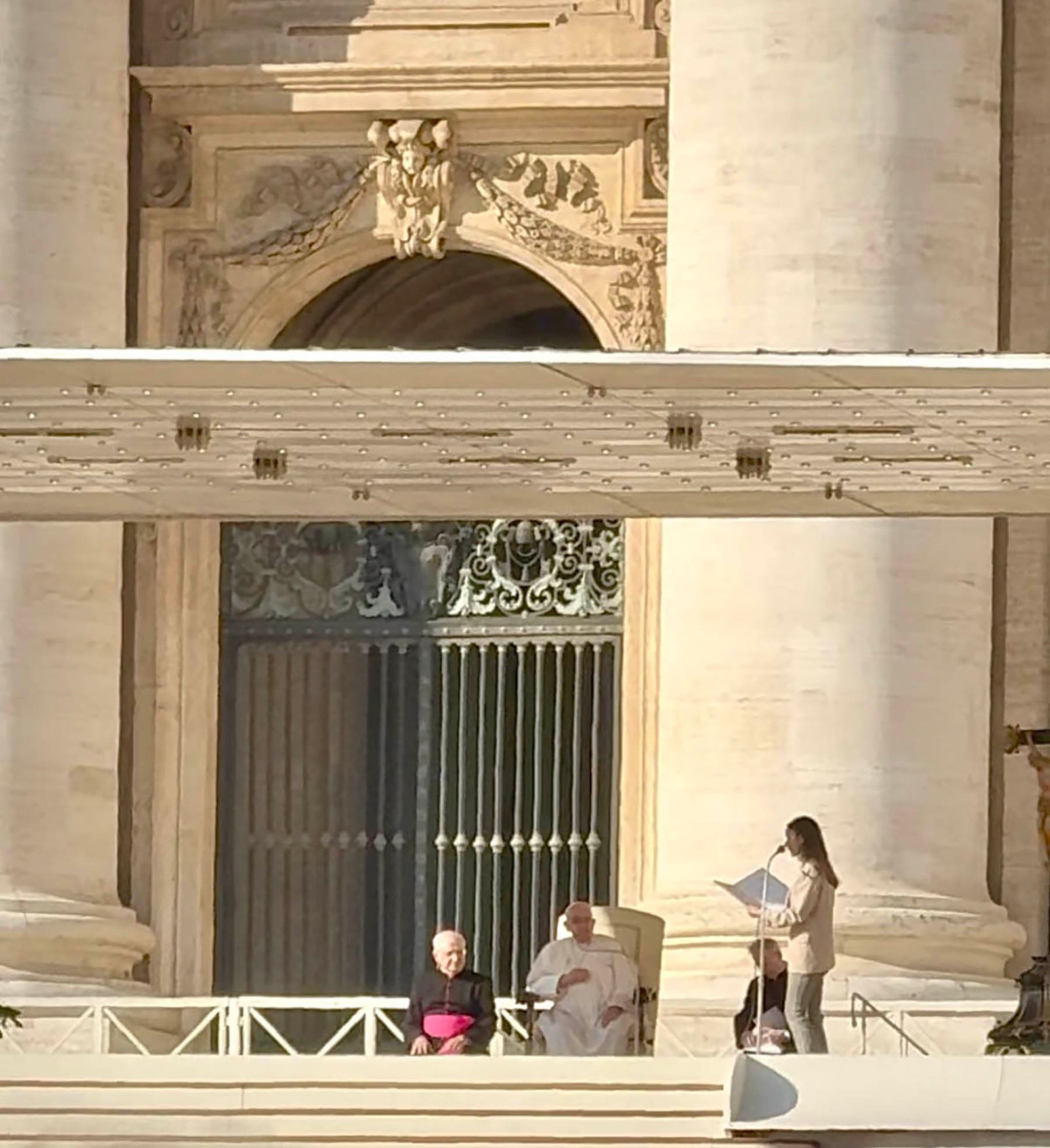 Meeting the Pope